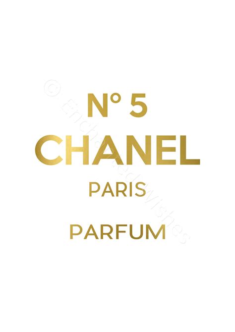 chanel 5 logo|chanel no 5 printable logo.